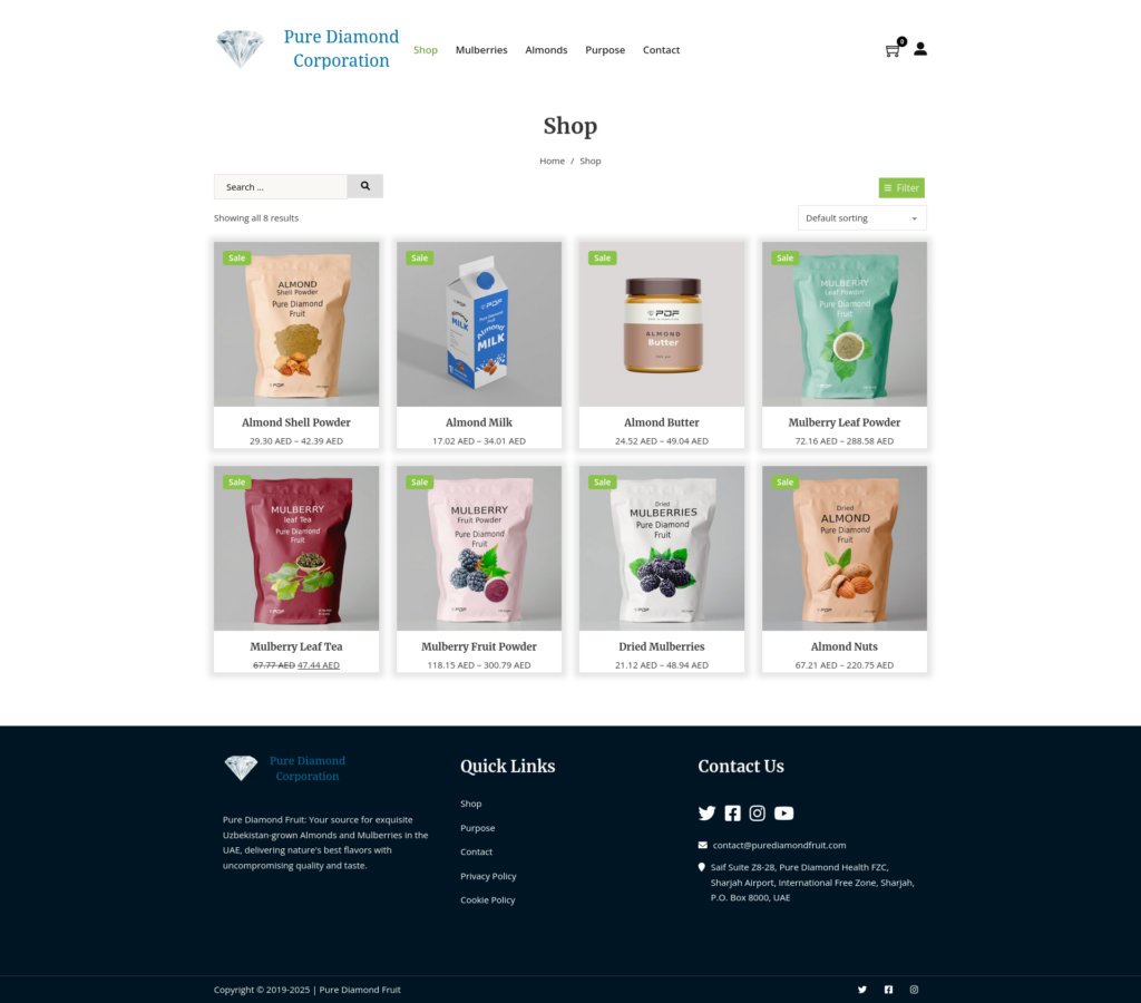 Shop Pure Diamond Fruit